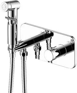 Гигиенический душ с термостатом Rossinka хром X25-59 Гигиенический душ с термостатом Rossinka хром X25-59, 1