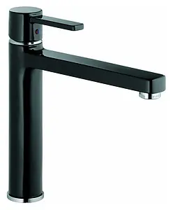 Смеситель для кухни Kludi Zenta чёрный/хром 389738675 Смеситель для кухни Kludi Zenta чёрный/хром 389738675, 1