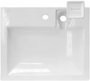 Раковина Sanita Luxe Space 55 белый SPC55SLWB01, 1