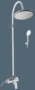 Душевая система со смесителем для душа Rav Slezak Сolorado белый/хром CO182.5/3BC Душевая система со смесителем для душа Rav Slezak Сolorado белый/хром CO182.5/3BC, 3