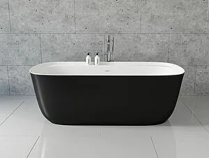 Ванна акриловая отдельностоящая Aquanet Family Fine 170x78 Gloss Finish белый/панель Black matte 95778-GW-MB Ванна акриловая отдельностоящая Aquanet Family Fine 170x78 Gloss Finish белый/панель Black matte 95778-GW-MB, 5