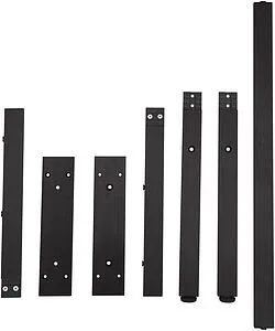 Ножки мебельные Allen Brau Reality 90 чёрный браш 1.320B13.BB, 2