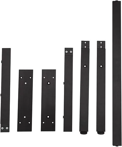 Ножки мебельные Allen Brau Reality 90 чёрный браш 1.320B13.BB