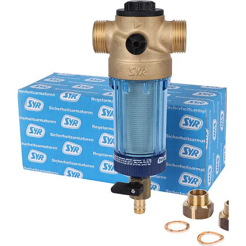 Фильтр тонкой очистки воды с редуктором давления ¾"н x ¾"н SYR Ratio FR 5315.20.001+5315.00.900 Фильтр тонкой очистки воды с редуктором давления ¾"н x ¾"н SYR Ratio FR 5315.20.001+5315.00.900