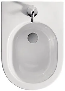 Биде подвесное Kerasan Flo белый 312301 Биде подвесное Kerasan Flo белый 312301, 5