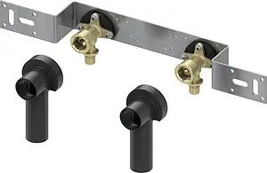 Монтажная планка с водорозетками аксиальная 16мм x ½&quot;в TECEflex 765130, 1