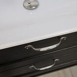 Тумба-умывальник подвесная Aquaton Леон 80 ясень чёрный 1A1863K0LBPT0, 4