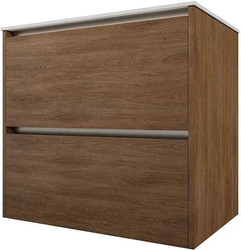 Тумба под умывальник подвесная Allen Brau Activity 70 дуб/олива браш 1.34011.NO