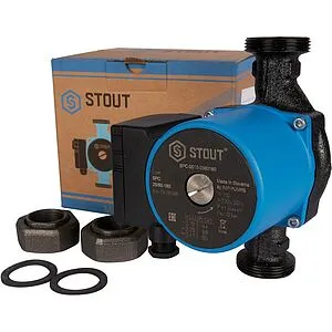 Насос циркуляционный Stout 25/60-180 SPC-0010-2560180 Насос циркуляционный Stout 25/60-180 SPC-0010-2560180, 2