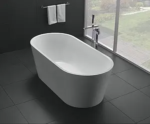 Ванна акриловая отдельностоящая BelBagno 150x75 без перелива  BB71-1500-W0, 3