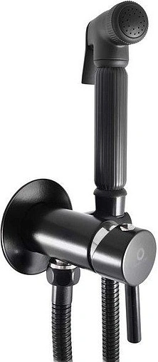 Гигиенический душ со смесителем Rav Slezak Seina черный матовый/хром SE843/1CMATC