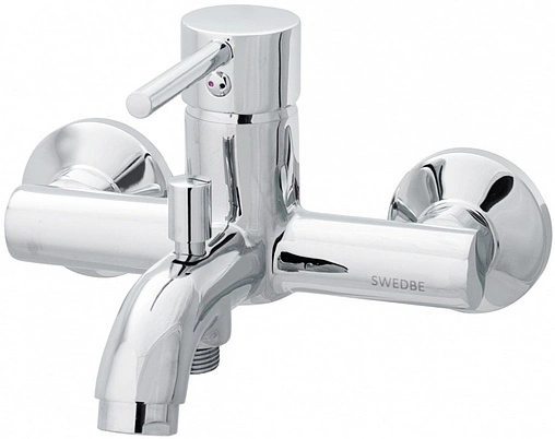 Смеситель для ванны Swedbe Jupiter хром 1530