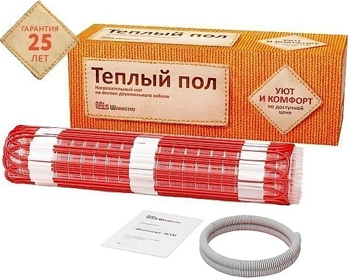 Теплый пол (нагревательный мат) Warmstad WSM 300Вт 2.0м² 100035657100