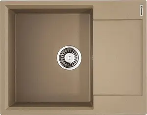 Мойка кухонная Omoikiri Daisen 65-GR leningrad grey 4993682 Мойка кухонная Omoikiri Daisen 65-GR leningrad grey 4993682, 1