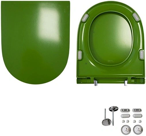 Унитаз-компакт Sanita Luxe Best Color Green белый/зеленый WC.CC/Best/2-DM/GRN.G/S1