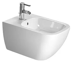 Биде подвесное Duravit Happy D.2 белый 2258150000 Биде подвесное Duravit Happy D.2 белый 2258150000, 1