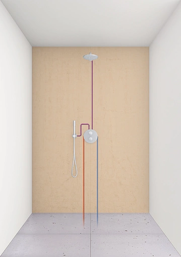 Держатель верхнего душа на стену Grohe Rainshower хром 28576000