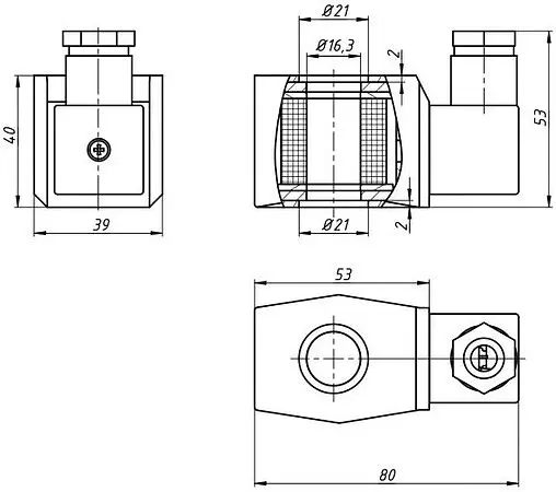 Катушка для соленоидного клапана Росма СК-11/СК-21 00000012986