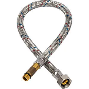 Гибкая подводка для смесителя Stout 0.5м x ⅜"в x М10x1 L35мм SHF-0036-351010 Гибкая подводка для смесителя Stout 0.5м x ⅜"в x М10x1 L35мм SHF-0036-351010, 1