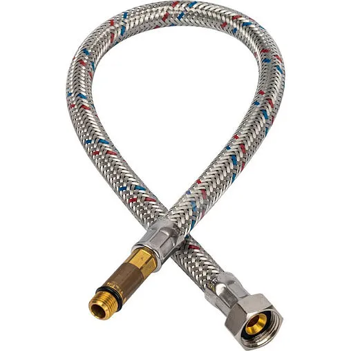 Гибкая подводка для смесителя Stout 0.5м x ⅜&quot;в x М10x1 L35мм SHF-0036-351010