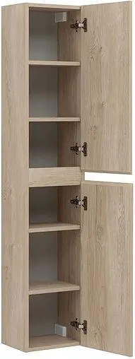 Шкаф-пенал подвесной Aquanet Нота new 30 дуб светлый 00334201