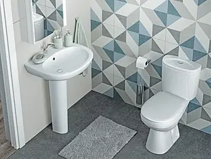 Раковина Santek Анимо 40 белый 1WH110487, 5