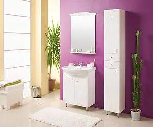 Шкаф-пенал Aquaton Минима 35 L белый 1A132203MN01L Шкаф-пенал Aquaton Минима 35 L белый 1A132203MN01L, 4