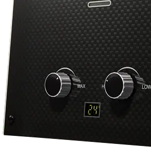 Водонагреватель проточный газовый Zanussi GWH 10 Fonte Glass Carbon Водонагреватель проточный газовый Zanussi GWH 10 Fonte Glass Carbon, 5