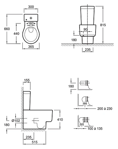 Унитаз-компакт Jacob Delafon Formilia белый 4449K-00+E4771-00