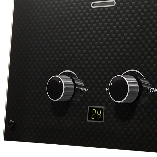 Водонагреватель проточный газовый Zanussi GWH 10 Fonte Glass Carbon