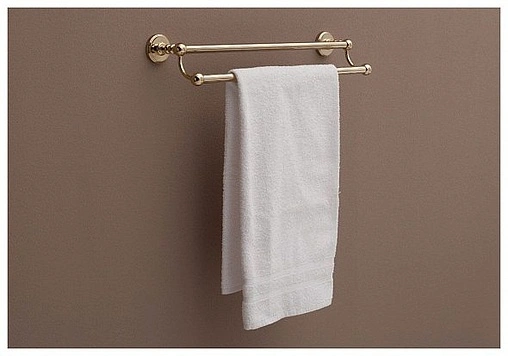 Полотенцедержатель Aquanet золото 4618D