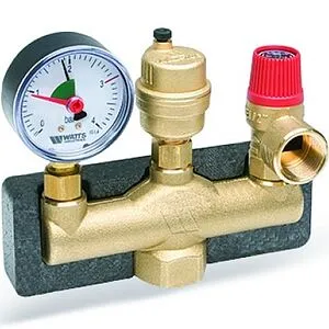 Группа безопасности котла до 50 кВт 1" 3 бар WATTS KSG-MS/VM1530/ISO 10005311 Группа безопасности котла до 50 кВт 1" 3 бар WATTS KSG-MS/VM1530/ISO 10005311, 1