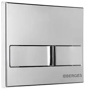 Клавиша смыва для унитаза BERGES Novum L3 040013 хром глянцевый Клавиша смыва для унитаза BERGES Novum L3 040013 хром глянцевый, 3