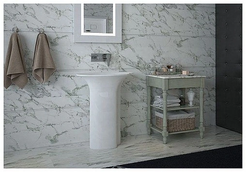 Раковина Aquanet Desire V46-N 66 белый 00198935