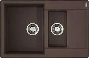 Мойка кухонная Omoikiri Daisen 78-2-GR leningrad grey 4993332 Мойка кухонная Omoikiri Daisen 78-2-GR leningrad grey 4993332, 1