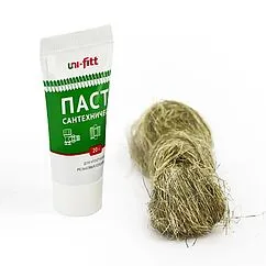 Moнтaжный кoмплeкт паста 20г + лен 14г Uni-Fitt 699S2014 Moнтaжный кoмплeкт паста 20г + лен 14г Uni-Fitt 699S2014
