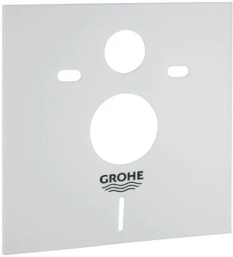 Комплект 6 в 1 Grohe Bau Ceramic 39586000 с кнопкой Skate Cosmopolitan 38732000 хром глянцевый