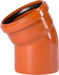 Отвод наружный D=110мм Угол 30° Sinikon Universal 504051.U Отвод наружный D=110мм Угол 30° Sinikon Universal 504051.U, 1