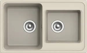 Мойка кухонная Ewigstein Elegant E-R80D тёмно-бежевый Мойка кухонная Ewigstein Elegant E-R80D тёмно-бежевый, 3