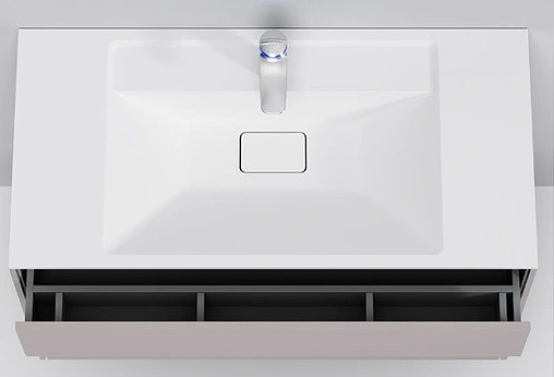 Тумба под умывальник подвесная Am.Pm Inspire 2.0 100 элегантный серый M50AFHX1003EGM Тумба под умывальник подвесная Am.Pm Inspire 2.0 100 элегантный серый M50AFHX1003EGM