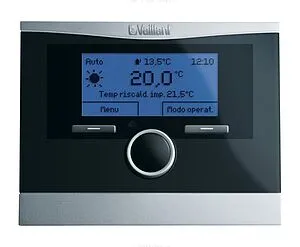 Комнатный терморегулятор Vaillant calorMATIC VRC 370 черный/серый 0020108146, 4