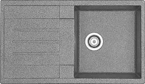 Мойка кухонная Aquaton Верона 85.5 серый 1A710032VR230 Мойка кухонная Aquaton Верона 85.5 серый 1A710032VR230, 1