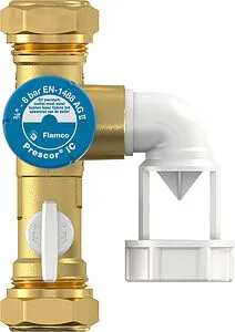 Группа безопасности бойлера 22мм 8 бар Flamco Prescor IC ¾ compression 27190 Группа безопасности бойлера 22мм 8 бар Flamco Prescor IC ¾ compression 27190, 2