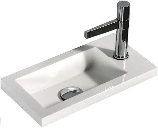 Раковина BelBagno PIETRA MINI 40 белый BB-400-PM-LVB