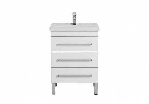 Тумба под умывальник напольная Aquanet Сиена 60 белый 00186368