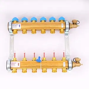 Группа коллекторная с расходомерами 6 отводов 1"в/в x ¾"ек Watts HKV/T 10004200 Группа коллекторная с расходомерами 6 отводов 1"в/в x ¾"ек Watts HKV/T 10004200, 2