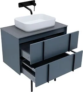 Тумба под умывальник подвесная Allen Brau Reality 80 синий 1.32005.BGM Тумба под умывальник подвесная Allen Brau Reality 80 синий 1.32005.BGM, 5