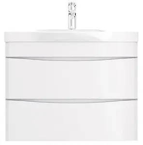 Тумба под умывальник подвесная Am.Pm Like 80 белый M80FHX0802WG Тумба под умывальник подвесная Am.Pm Like 80 белый M80FHX0802WG, 3
