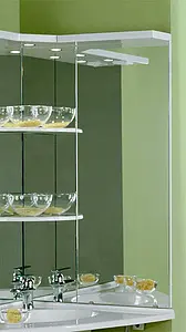 Зеркало дополнительное Aquaton Корнер белый 1A0048D2KR01R Зеркало дополнительное Aquaton Корнер белый 1A0048D2KR01R, 3