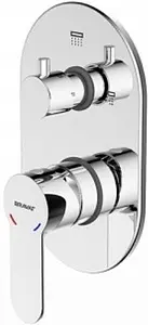 Смеситель для ванны скрытого монтажа Bravat New Moon хром P69191C-2-RUS Смеситель для ванны скрытого монтажа Bravat New Moon хром P69191C-2-RUS, 1